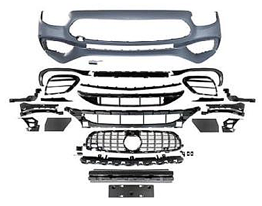 Mercedes E Class W213 Ön Tampon Yükseltme 2021 E 63 AMG Body Kit - 1