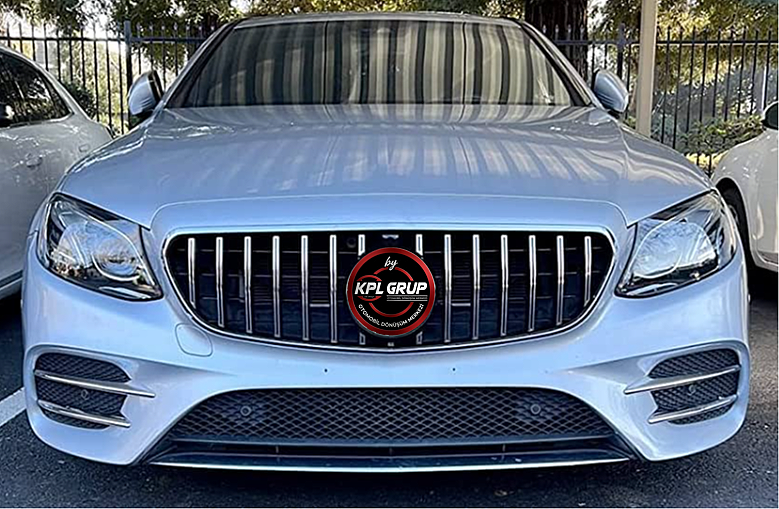Mercedes E Class W213 GT Grille Silver Panjur - 2
