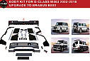 Mercedes G Class 2002-2018 W463 Upgrade to Brabus - 2