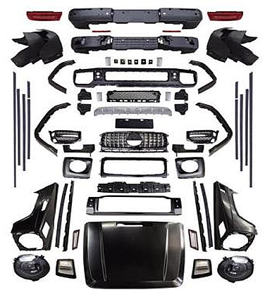 Mercedes G Class 2002-2018 W463 Upgrade to G63 - 1