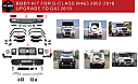 Mercedes G Class 2002-2018 W463 Upgrade to G63 - 2