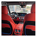 Mercedes G Class 2013+ Versiyon 2 W463 İç Yükseltme Kiti W464 (Kırmızı+Siyah) - 3
