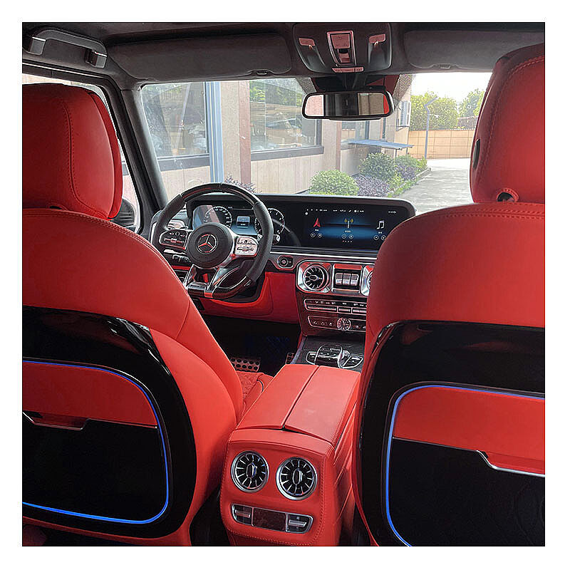 Mercedes G Class 2013+ Versiyon 2 W463 İç Yükseltme Kiti W464 (Kırmızı+Siyah) - 3