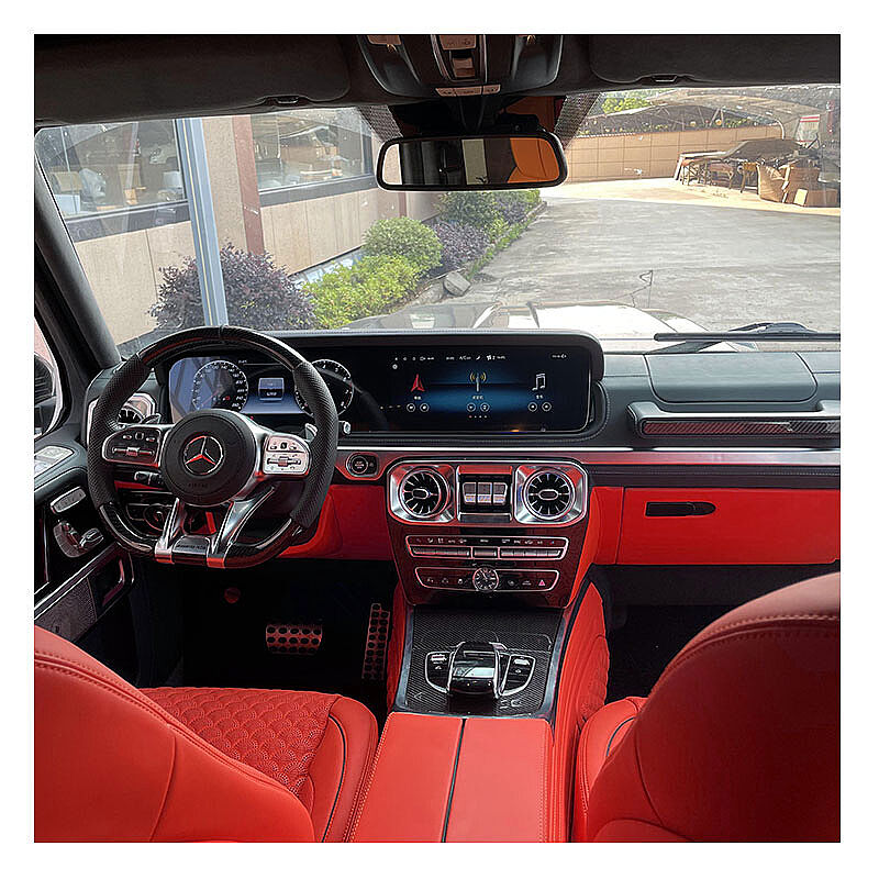 Mercedes G Class 2013+ Versiyon 2 W463 İç Yükseltme Kiti W464 (Kırmızı+Siyah) - 4