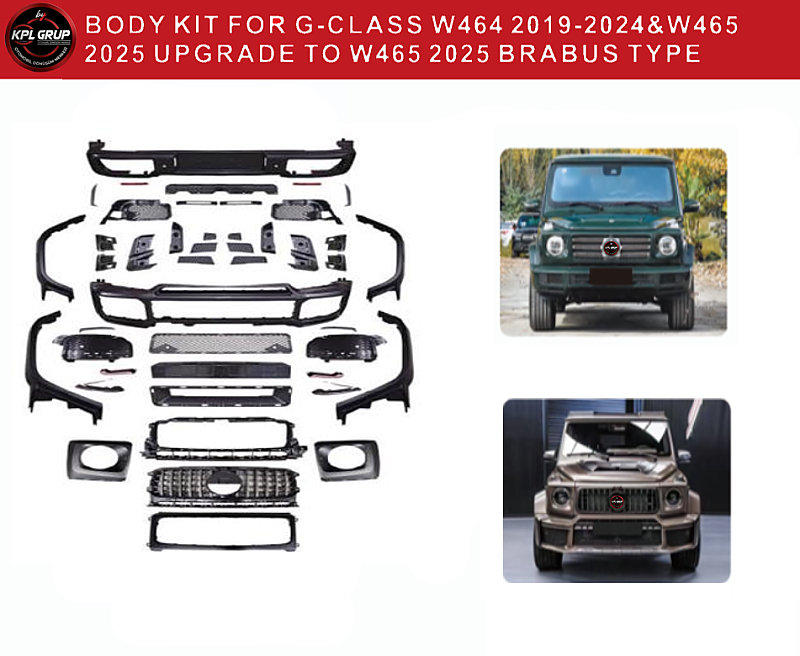 Mercedes G Class W464 2019+ Brabus Body Kit - 2