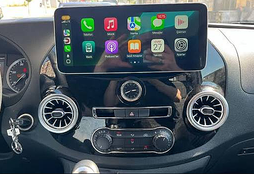 Mercedes Vito 4+64gb Multimedya Ekran - 3