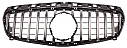 Mercedes W176 2013-2015 GT Grille Silver Panjur
