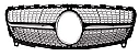 Mercedes W176 2015-2018 Diamond Grille Black Panjur