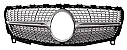 Mercedes W176 2015-2018 Diamond Grille Silver Panjur
