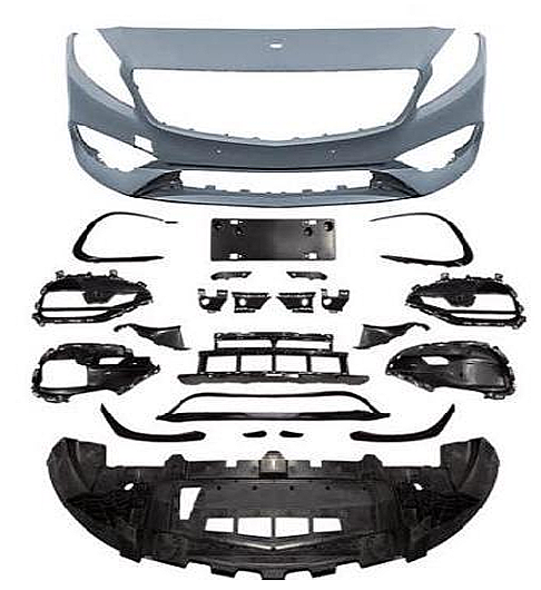 Mercedes W176 A45 AMG Front Bumper Kit - 1