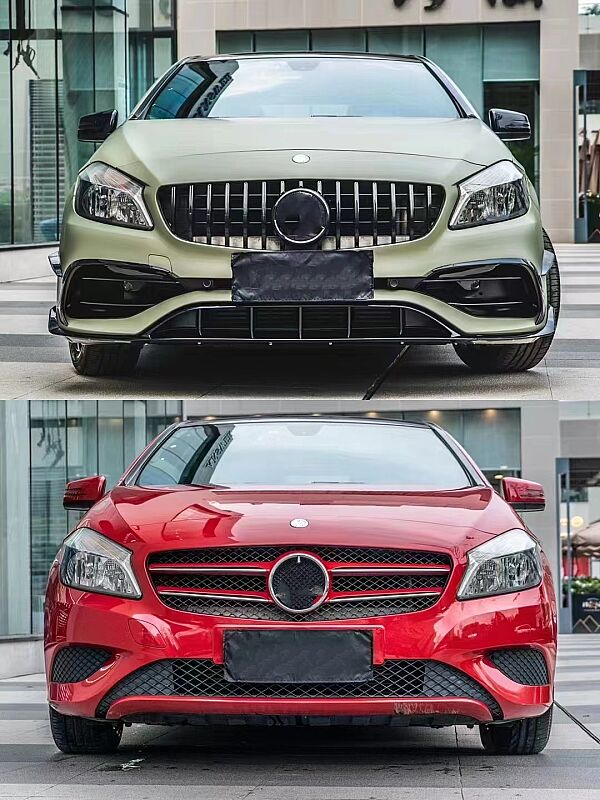 Mercedes W176 A45 AMG Front Bumper Kit - 2