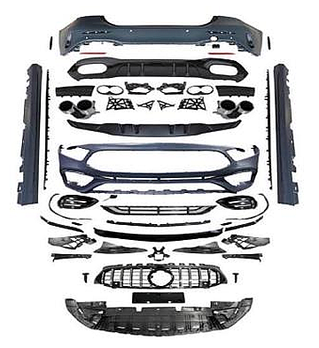 Mercedes W177 2019+A45 AMG Hatchback Body Kit - 1