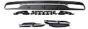 Mercedes W205 C63 Krom Arka Difüzör Pipe 