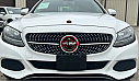 Mercedes W205 Diamond Grille Black Ön Panjur - 2