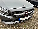 Mercedes W205 Diamond Grille Silver Ön Panjur - 2