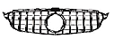 Mercedes W205 GT Grille Silver Panjur