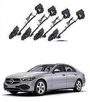 Mercedes W206 GLC 2023 Vakum Kapı Seti - 1