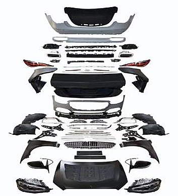Mercedes W221-W223 2006-2013 Yükseltme Body Kit - 1
