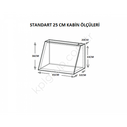 Oto Subwoofer Kabini 25 Cm - 3