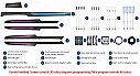 Passat B 8.5 Carbon Trimli İç Ambiyans Aydınlatması