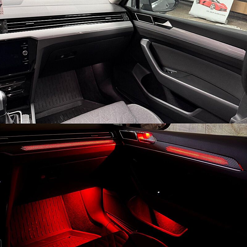 Passat B 8.5 Carbon Trimli İç Ambiyans Aydınlatması - 4