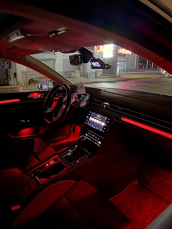 Passat B 8.5 Carbon Trimli İç Ambiyans Aydınlatması - 5