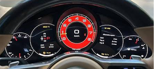 PORSCHE CAYENNE 2010-2015 LİNUX HAYALET GÖSTERGE - 1