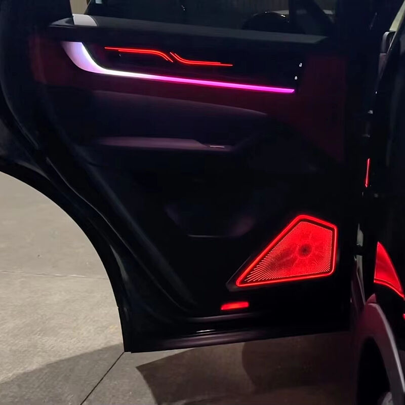 Porsche Cayenne 2024 ve üzeri Dynaic Trimli İç Ambiyans Aydınlatması - 4