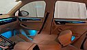 Porsche Macan 14-17 Piano Black Rainbow Trimli Yan Kapaklı İç Ambiyans Aydınlatması - 3