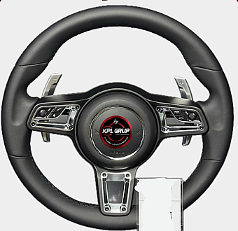 PORSCHE Üniversal Deri Direksiyon  - 1