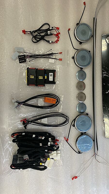 Range Rover Sport Trimli Rainbow Ambiyans Seti Model 2 - 3