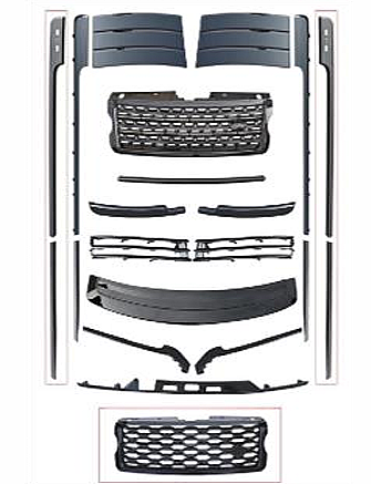 Range Rover Vogue (13-17) SWA Siyah Versiyon Izgara Kiti - 1