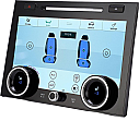 Range Rover Vogue CarPlay Djital Klima Kontrol Paneli - 2