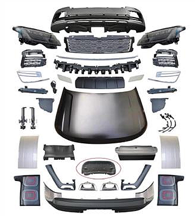 Range Rover Vougue (2013-2017) 2020 SVA Görünüm Full Set Gövde Kiti - 1
