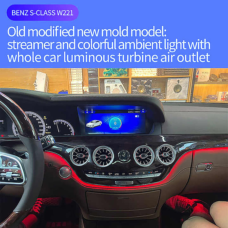 S Class W221 W222 Görünüm Trimli Ambiyans - 1
