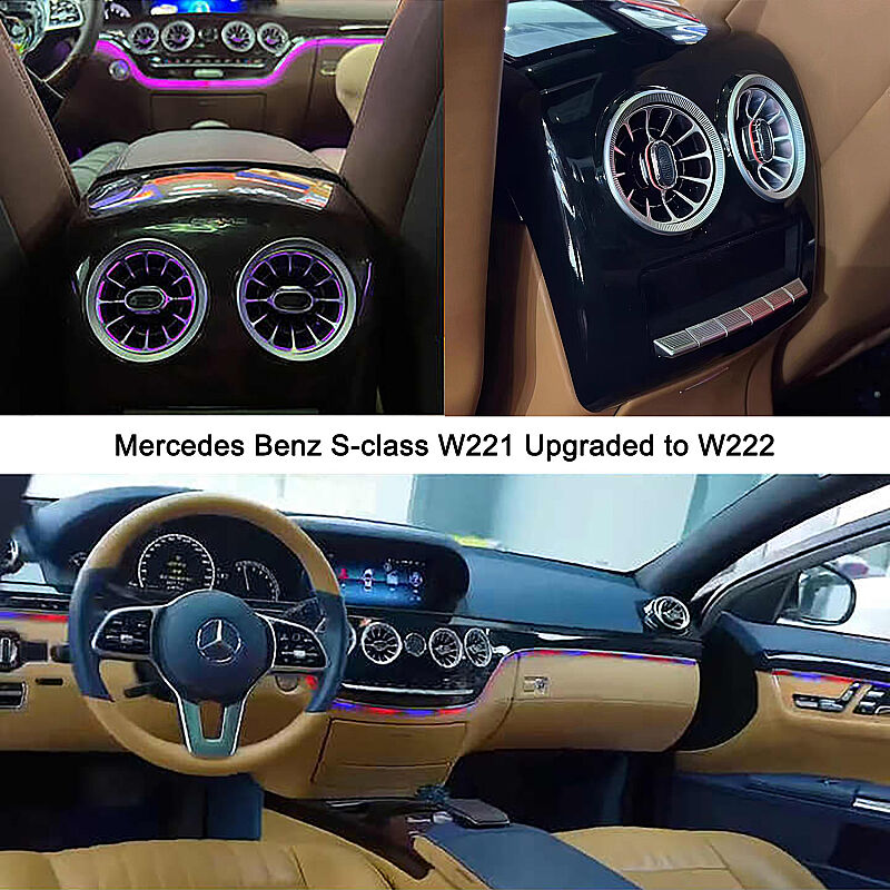 S Class W221 W222 Görünüm Trimli Ambiyans - 3