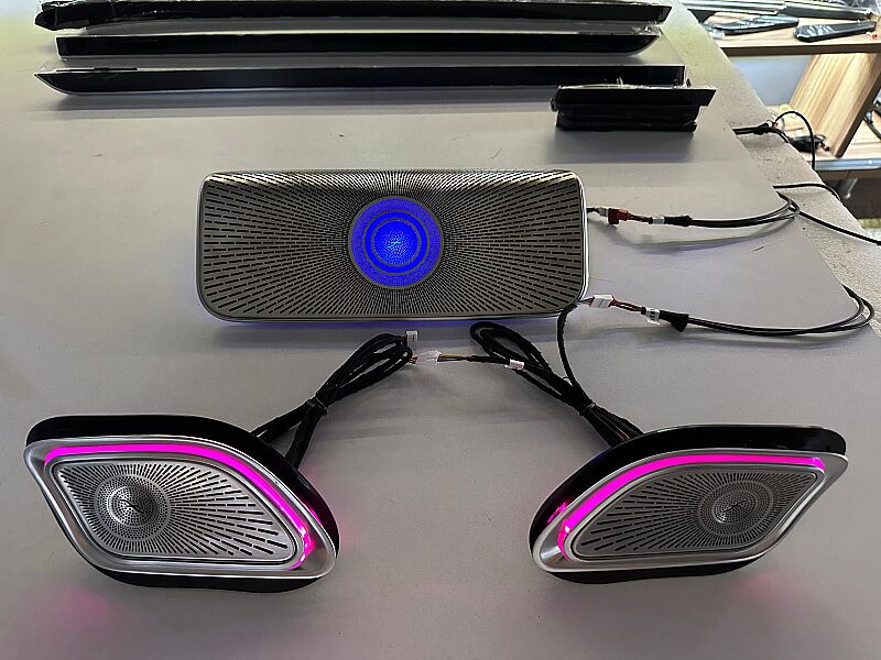 S Class W223 Işıklı Tavan 4d Sistem 3 Parça - 2