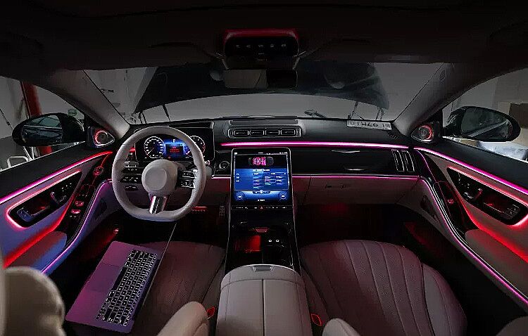 S-Class W223 Orjinal Trimli Ambiyans Seti - 1