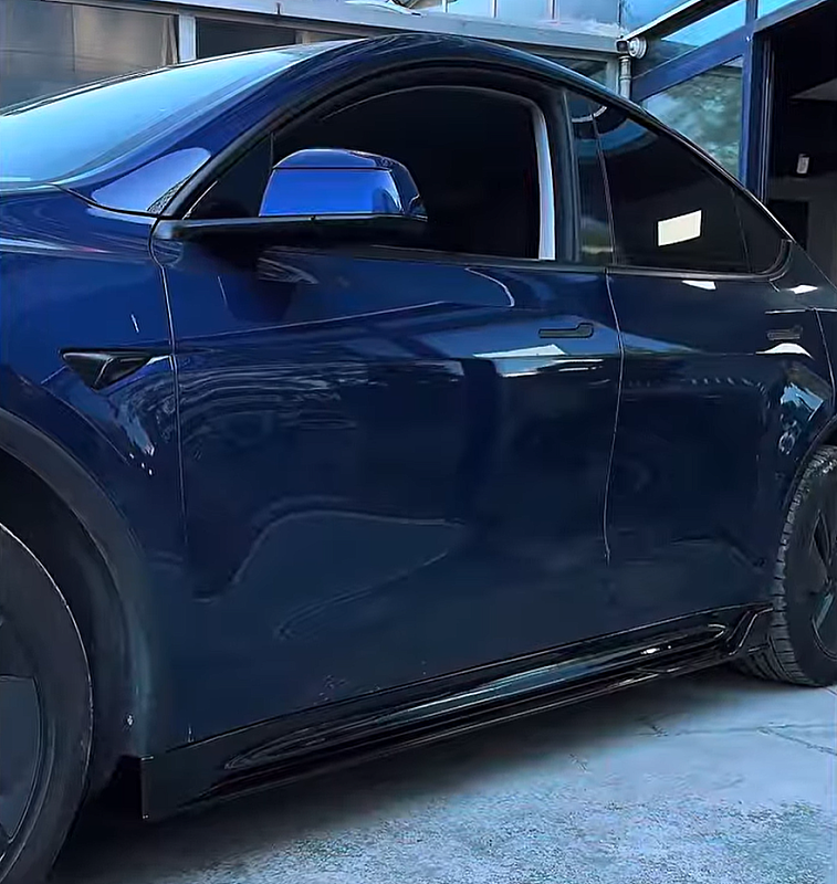 Tesla Juniper Tek Açılır Tavan Perdesi ve Bodykit Uygulaması - 2