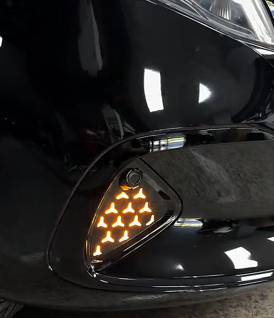 Mercedes Benz Vito 124 Cdi Mercedes Logolu Sinyal, Işıklı Mercedes Logo, Ön-Arka Tampon, Smoke Sinyal ve Jant Uygulaması - 4