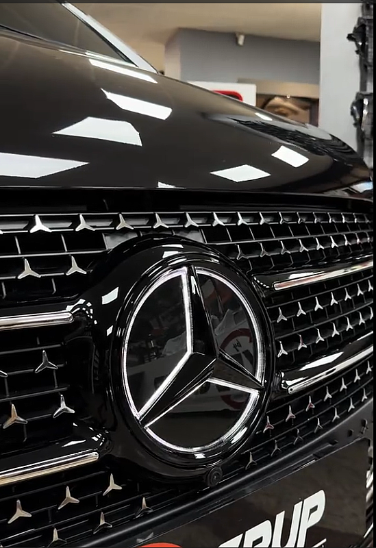 Mercedes Benz Vito 124 Cdi Mercedes Logolu Sinyal, Işıklı Mercedes Logo, Ön-Arka Tampon, Smoke Sinyal ve Jant Uygulaması - 3
