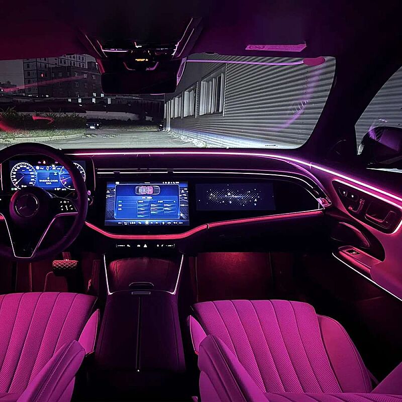 W214 Kapı Şerit Ambiyans Seti Hareketli Model Modüllü - 3